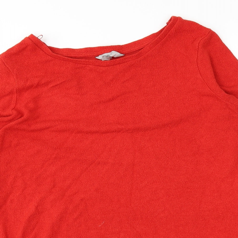 Womens UK Size 8 NEXT Orange Basic T-Shirt