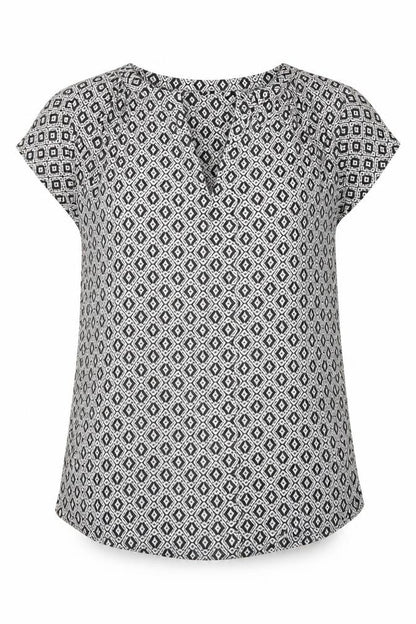 Womens UK Size 8 H&M Black Basic T-Shirt