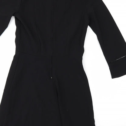 Preworn Womens Black   A-Line  Size 8