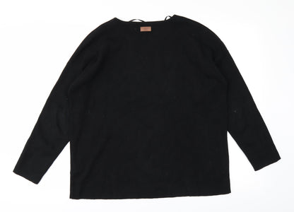 portsaid Womens Black   Basic T-Shirt Size 16
