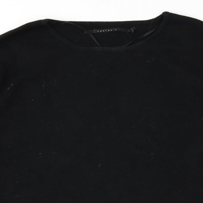 portsaid Womens Black   Basic T-Shirt Size 16