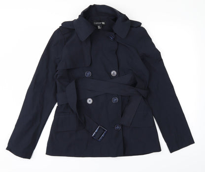Womens UK Size M FOREVER 21 Blue Jacket