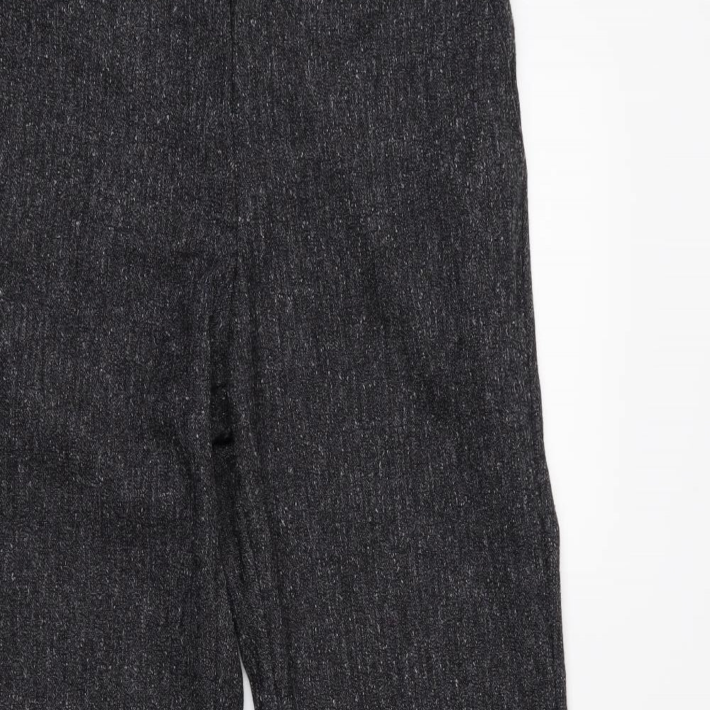 Womens UK Size 10 Peacocks Regular Fit  Grey Trousers