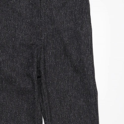 Womens UK Size 10 Peacocks Regular Fit  Grey Trousers