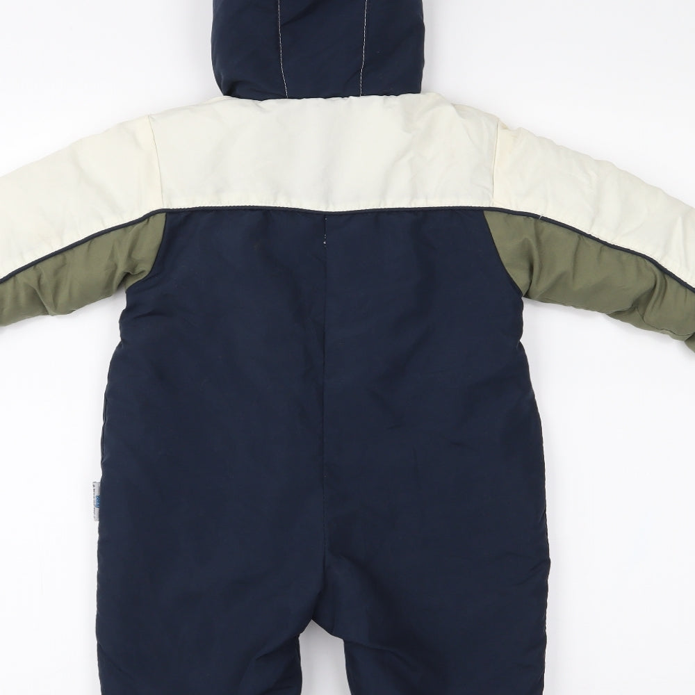 antartica Baby Blue   Babygrow One-Piece Size 18 Months
