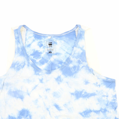 Womens UK Size S G-star raw Blue Basic Tank