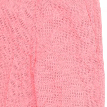 Great plains Womens Pink   Cropped Trousers Size 8 L23 in