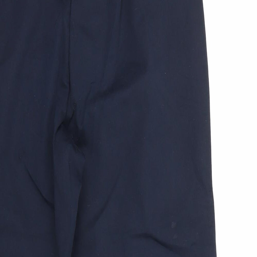 Womens UK Size 10 Marks and Spencer Regular Fit  Blue Trousers