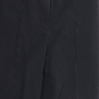 Womens UK Size 14 Oasis Regular Fit  Black Trousers