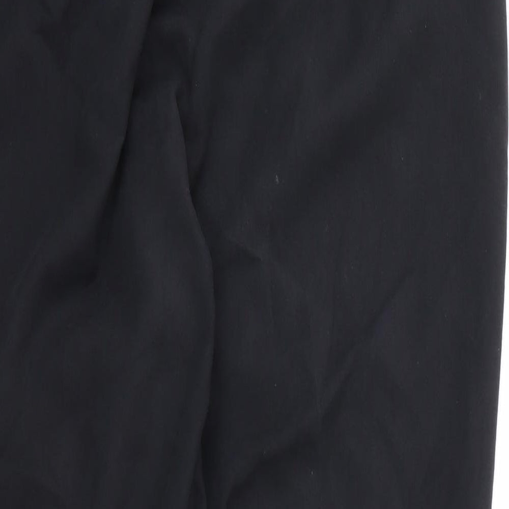 Womens UK Size 14 Oasis Regular Fit  Black Trousers