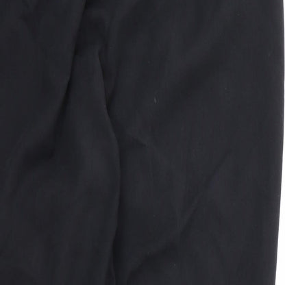 Womens UK Size 14 Oasis Regular Fit  Black Trousers