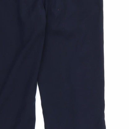 Womens UK Size 12 Marks and Spencer Regular Fit  Blue Trousers