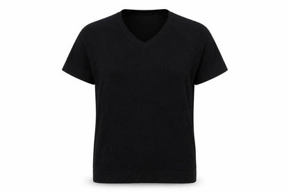 Womens UK Size L Kenneth Cole Black Basic T-Shirt