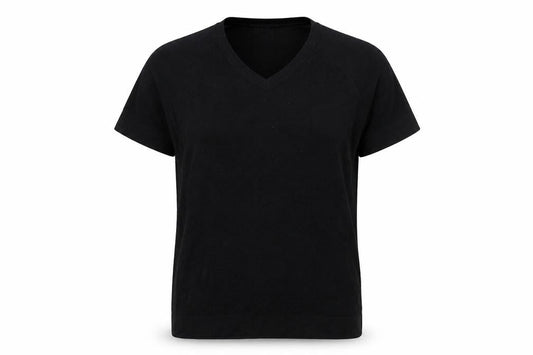 Womens UK Size L Kenneth Cole Black Basic T-Shirt