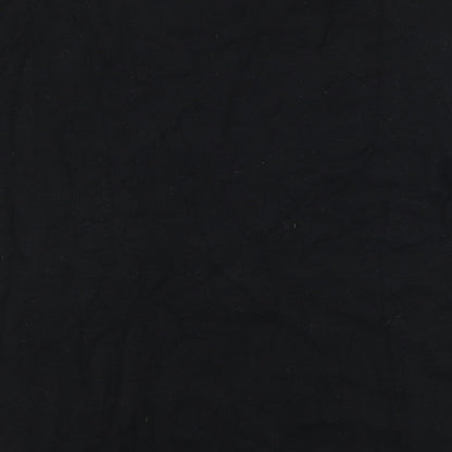 Womens UK Size L Kenneth Cole Black Basic T-Shirt