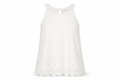 Womens UK Size 12 Miss Selfridge White Basic Tank