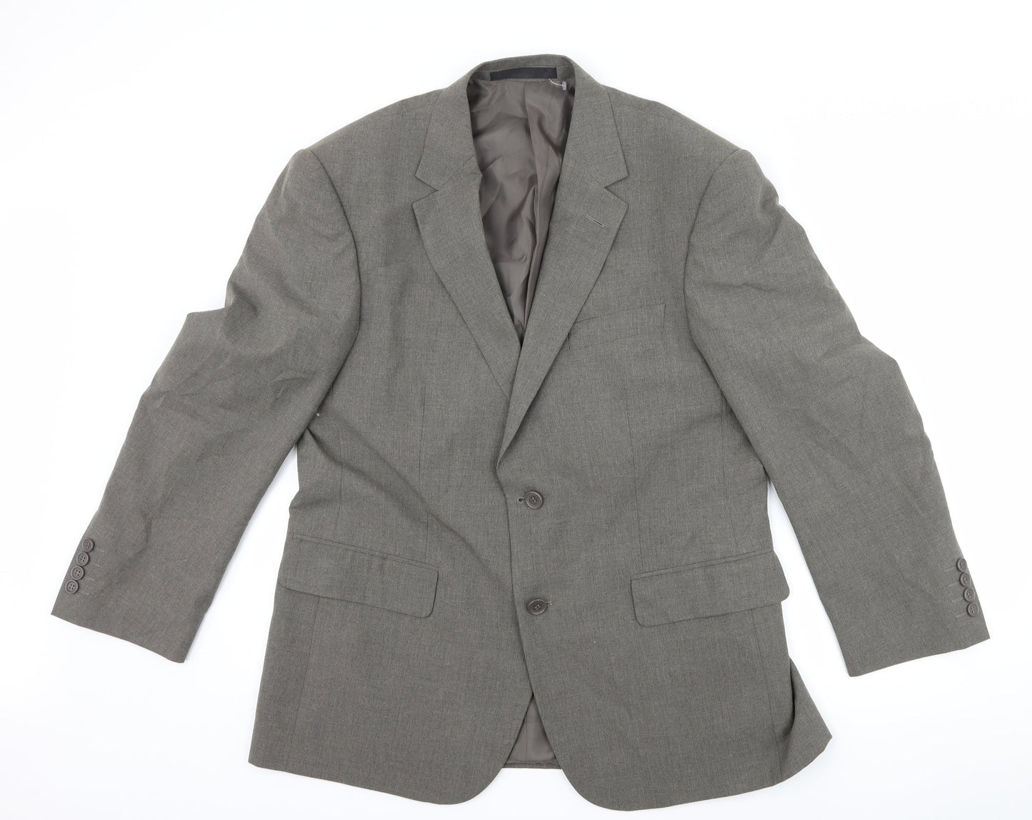 Marks and Spencer Mens Grey   Jacket Suit Jacket Size 40
