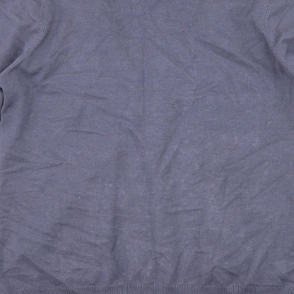 C.M.D Womens Blue   Cardigan Jumper Size L