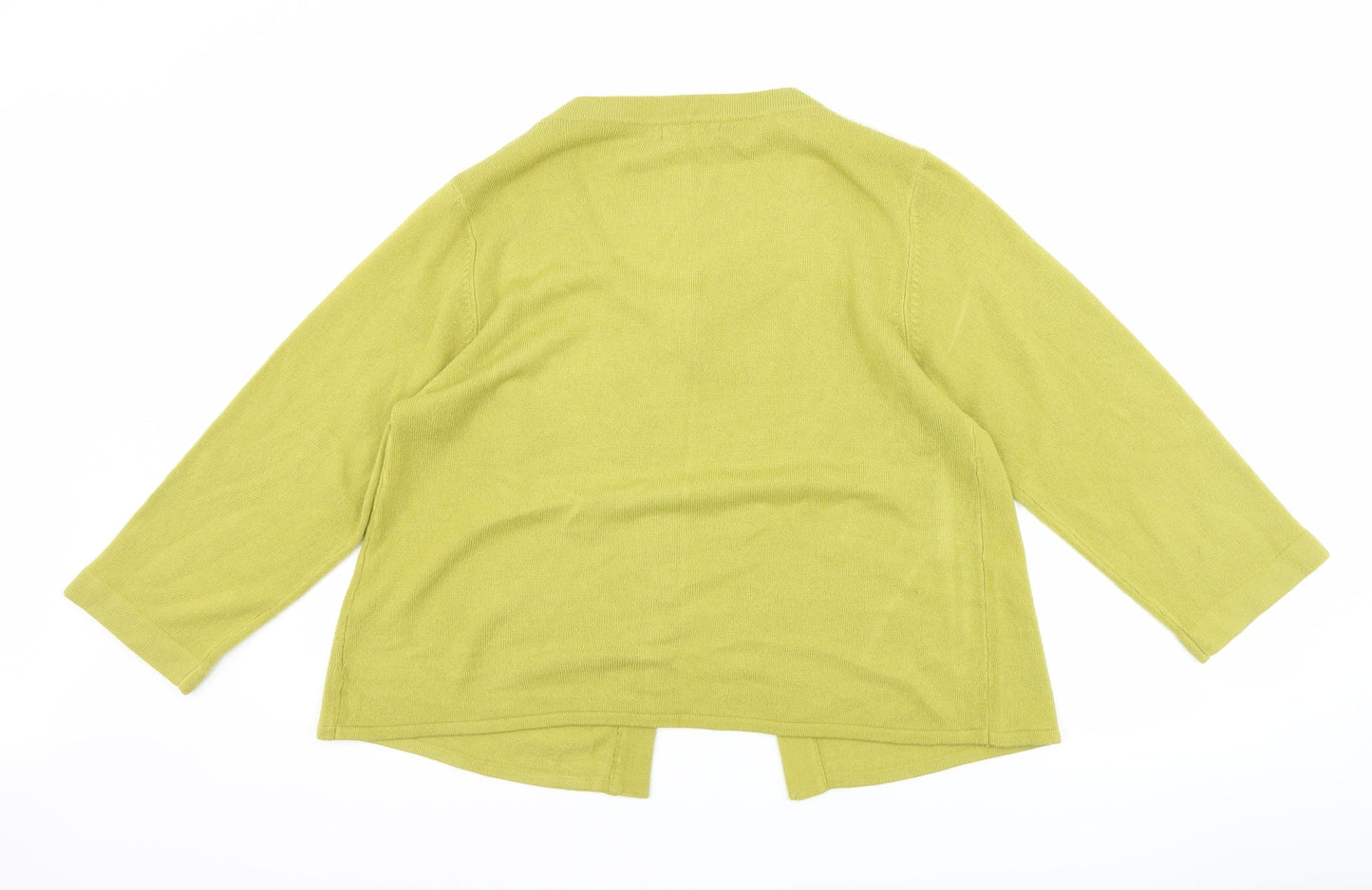 Debbie Morgan Womens Green   Cardigan Jumper Size L