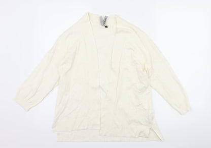 Intuition Womens White   Cardigan Jumper Size S