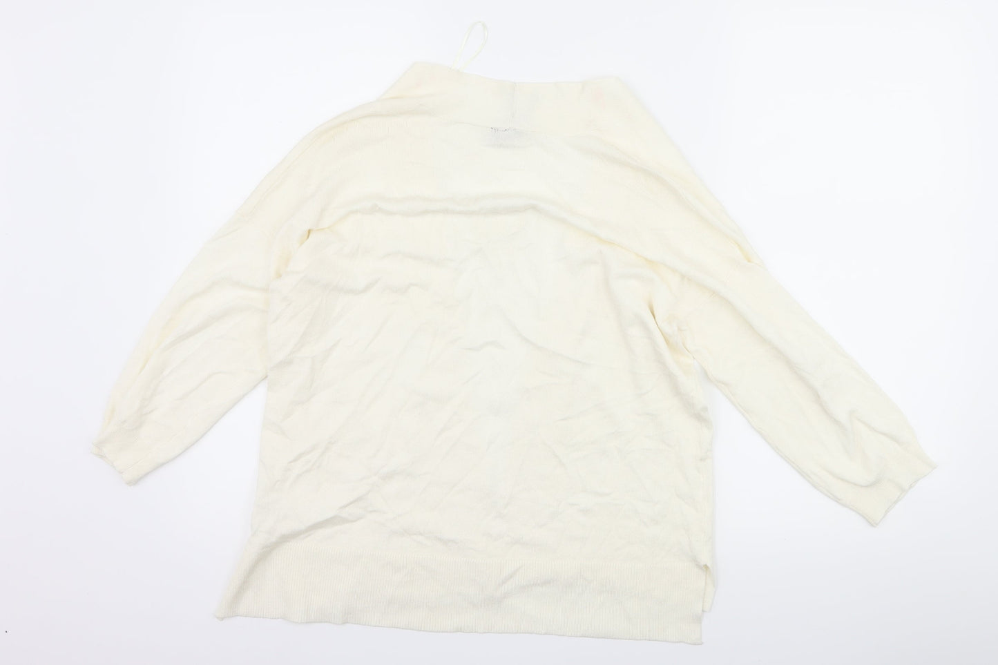 Intuition Womens White   Cardigan Jumper Size S