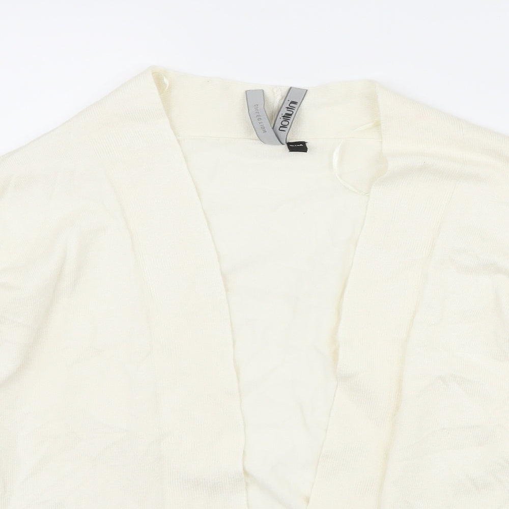 Intuition Womens White   Cardigan Jumper Size S