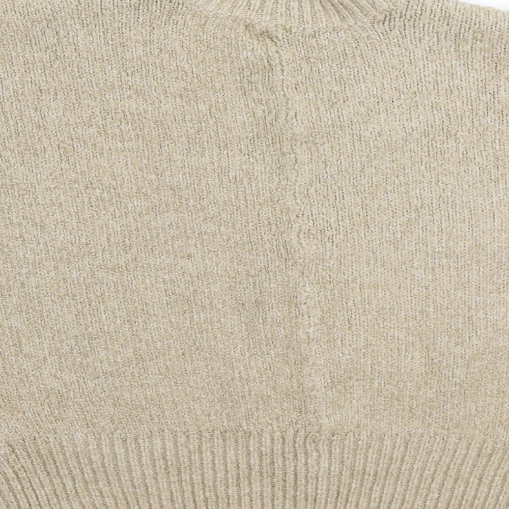Strand Womens Beige  Knit Pullover Jumper Size M