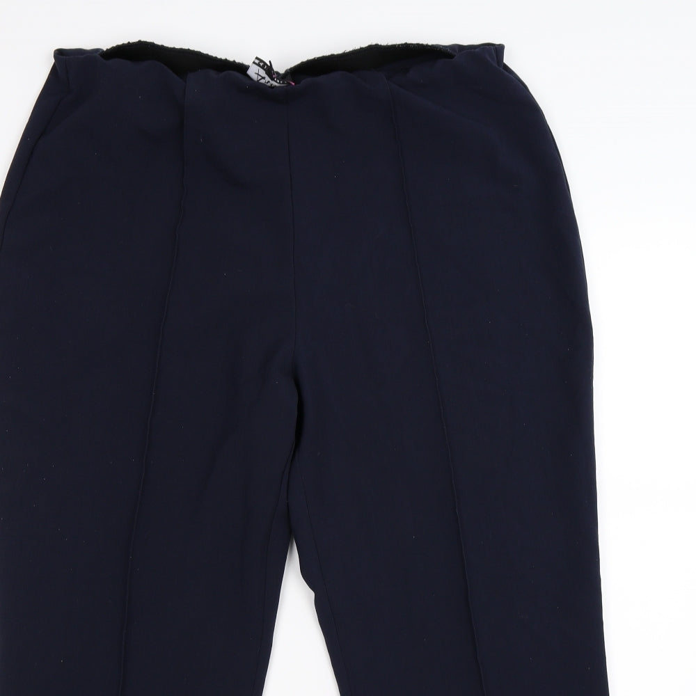 Womens UK Size 16 arista Regular Fit  Blue Trousers