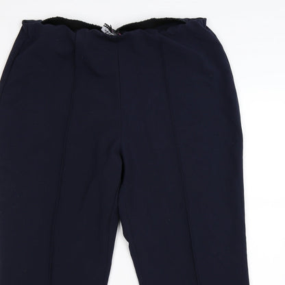 Womens UK Size 16 arista Regular Fit  Blue Trousers