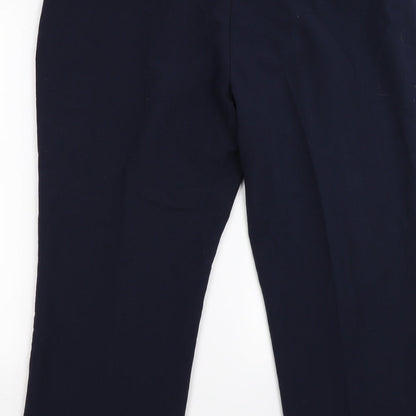 Womens UK Size 16 arista Regular Fit  Blue Trousers