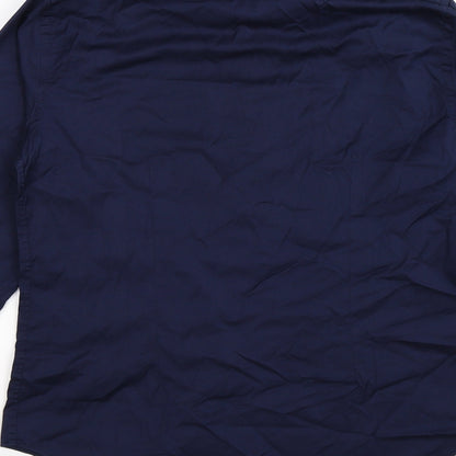 zar Mens Blue    Dress Shirt Size M  - slim fit