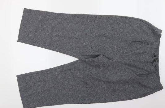 Bon Marché Womens Grey   Chino Trousers Size 18 L23.5 in