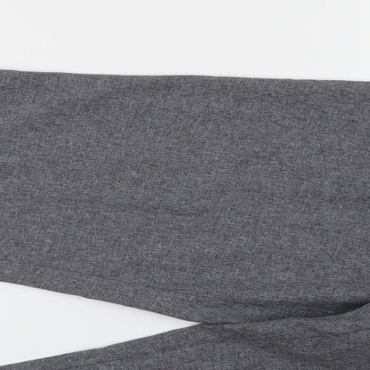 Bon Marché Womens Grey   Chino Trousers Size 18 L23.5 in