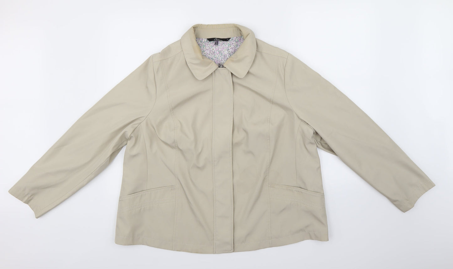 Womens UK Size 14 bm Collection Beige Jacket