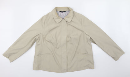 Womens UK Size 14 bm Collection Beige Jacket