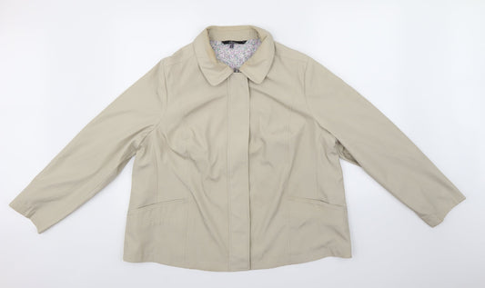 Womens UK Size 14 bm Collection Beige Jacket