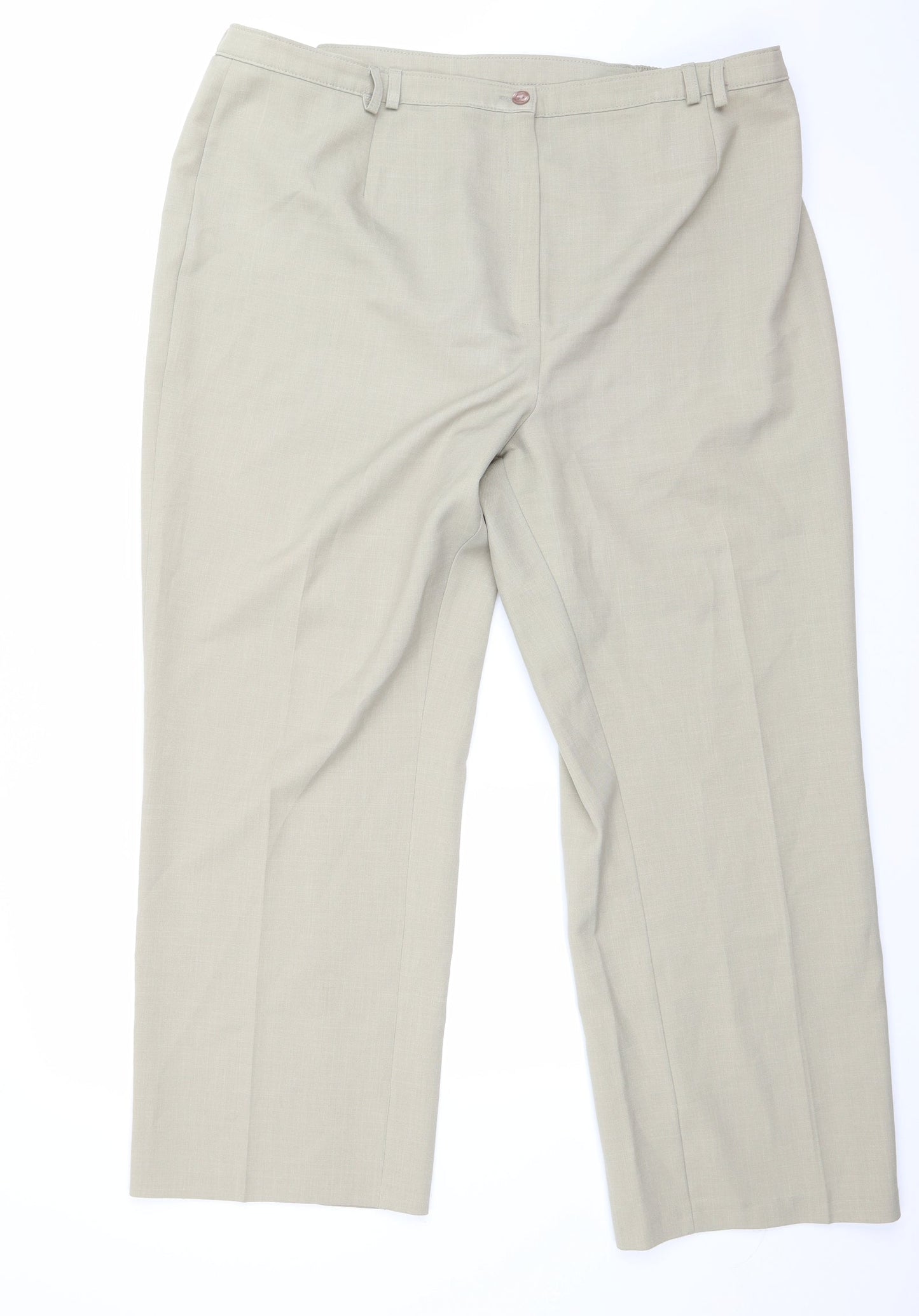 Slimma Mens Beige   Trousers  Size 22 in L27 in