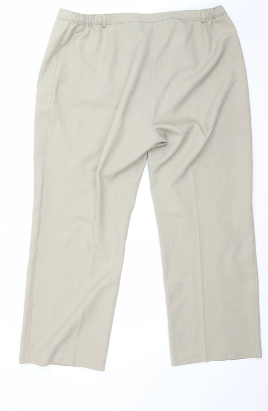 Slimma Mens Beige   Trousers  Size 22 in L27 in