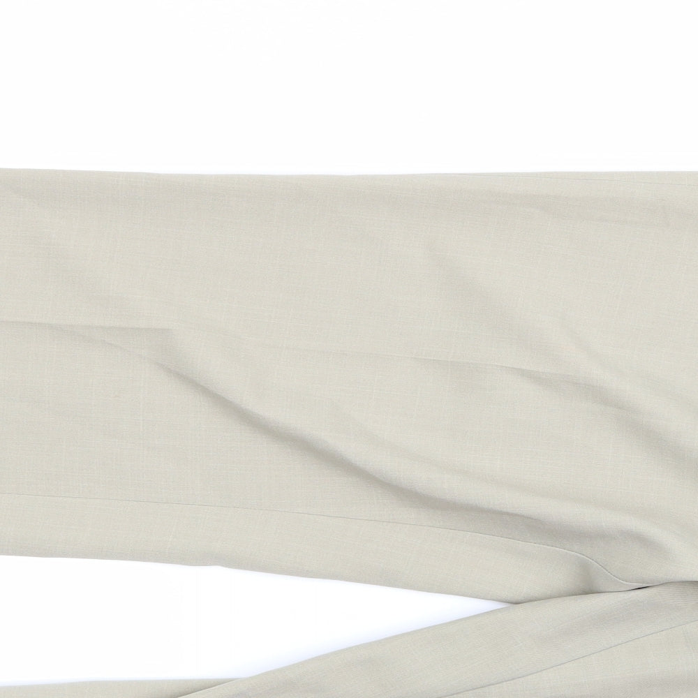 Slimma Mens Beige   Trousers  Size 22 in L27 in