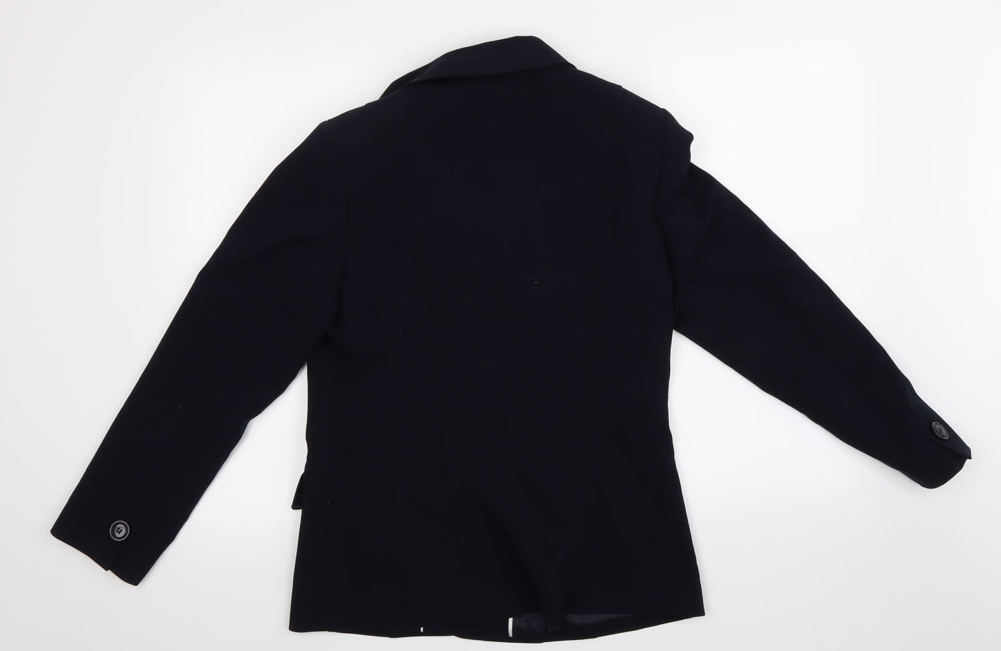 Womens UK Size 10 Style By Ewm Regular Blue Blazer