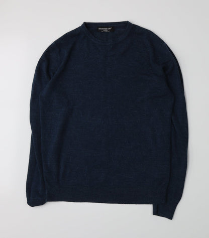 Cedar Wood State Mens Blue  Knit Pullover Jumper Size M