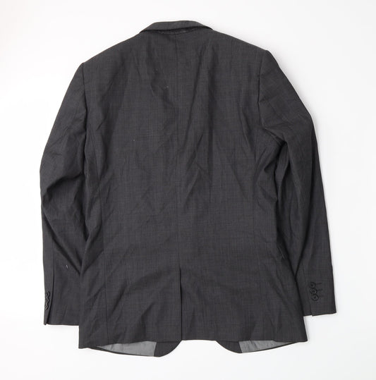 Mens UK Size 40 NEXT Regular Grey Suit Jacket