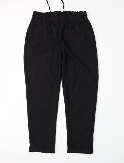 Bershka Girls Black   Dress Pants Trousers Size L