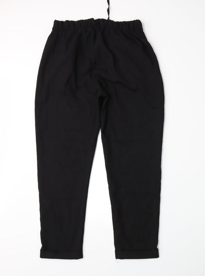 Bershka Girls Black   Dress Pants Trousers Size L