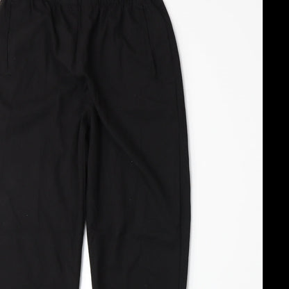 Bershka Girls Black   Dress Pants Trousers Size L