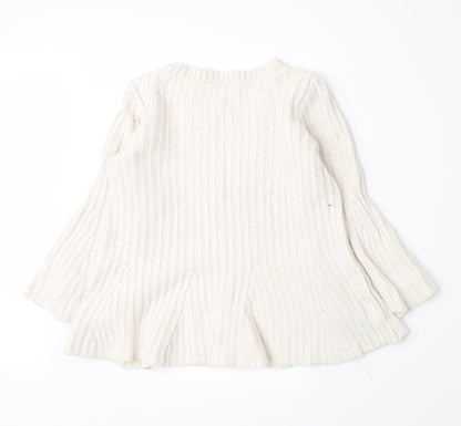 Gap Womens Beige  Knit Pullover Jumper Size S