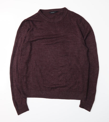 Cedar Wood State Womens Red   Pullover Jumper Size L