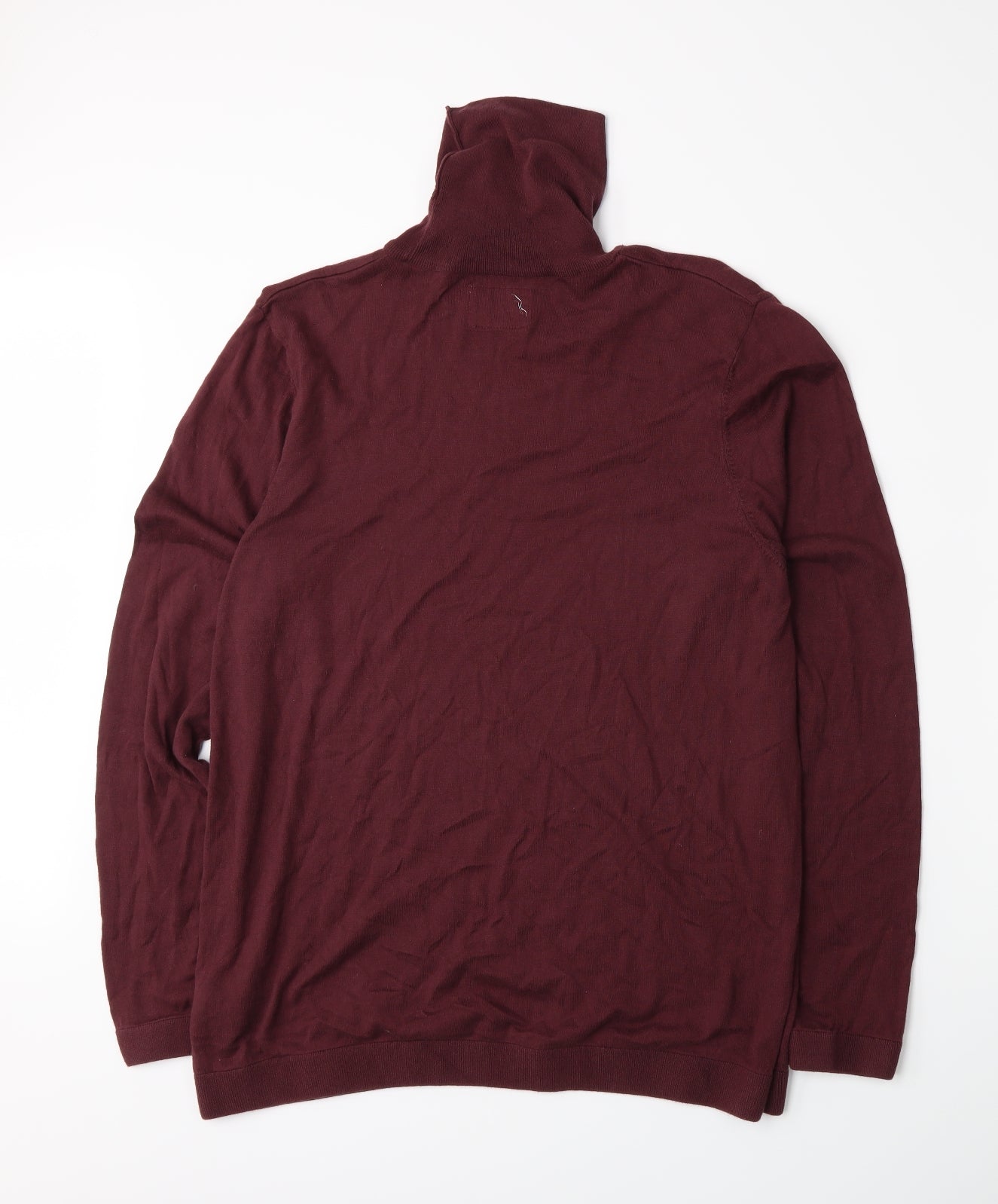 Topman Womens Red  Knit Pullover Jumper Size M