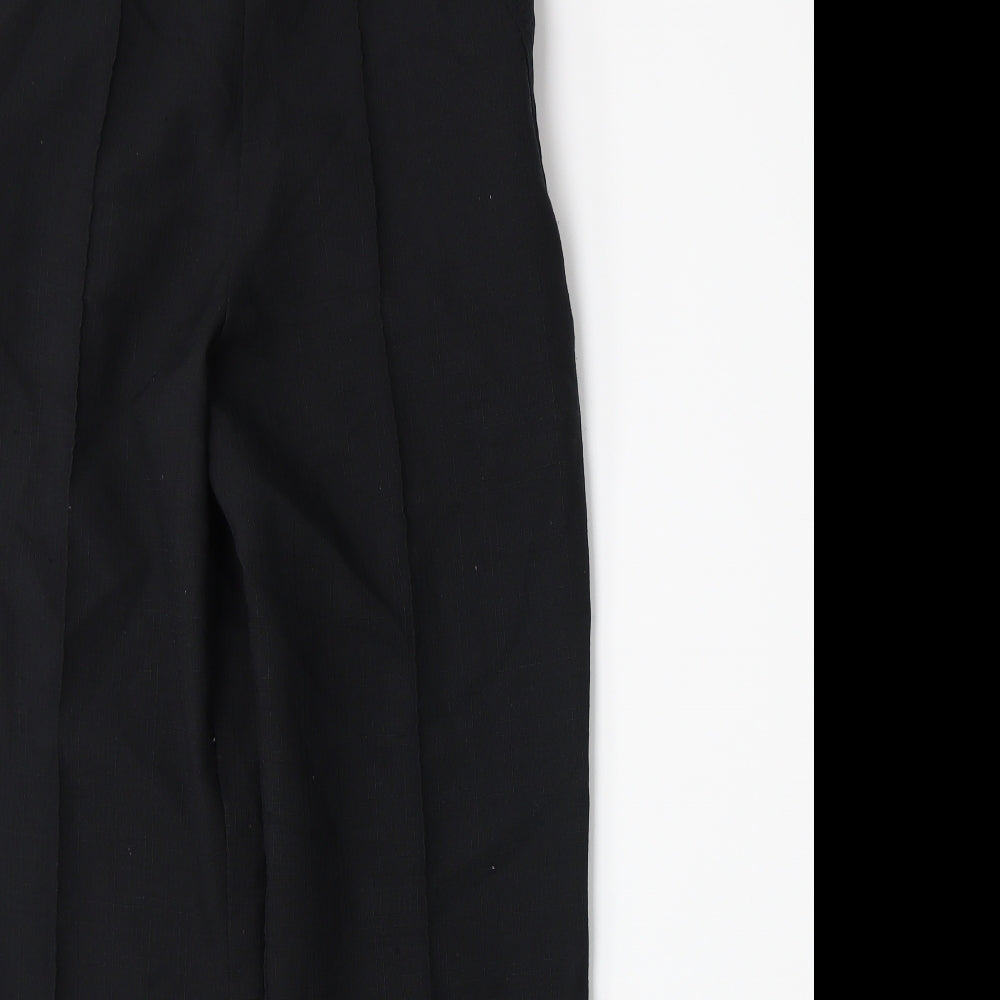 Womens UK Size 10 Marks and Spencer Regular Fit  Black Trousers