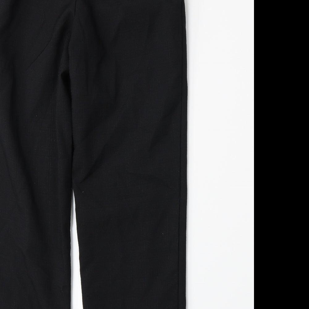 Womens UK Size 10 Marks and Spencer Regular Fit  Black Trousers